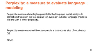 Language Model (D3L1 Deep Learning for Speech and Language UPC 2017)