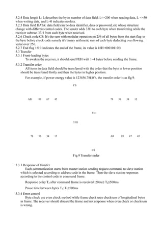 DLT645 protocol english version | DOC