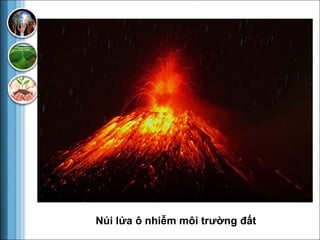 Núi lửa ô nhiễm môi trường đất

 