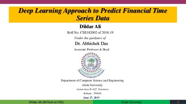 financial time series prediction using deep learning