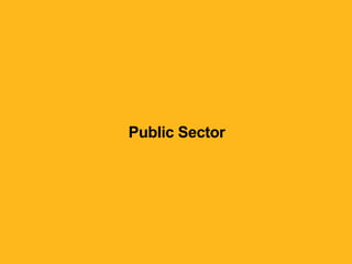 Public Sector
 