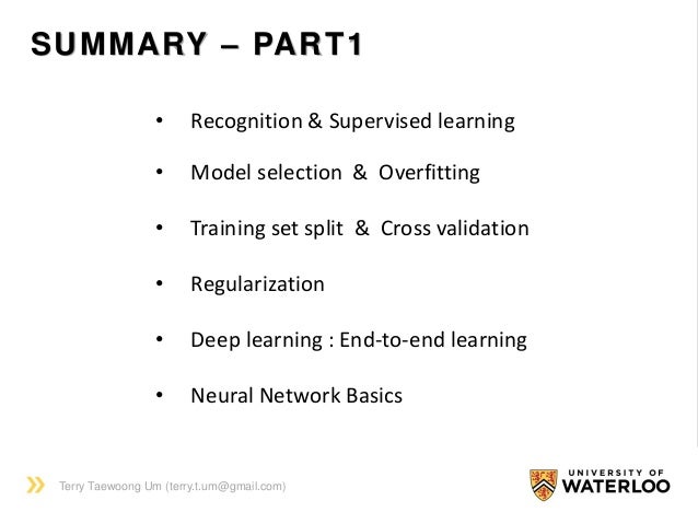 deep learning basics tutorial