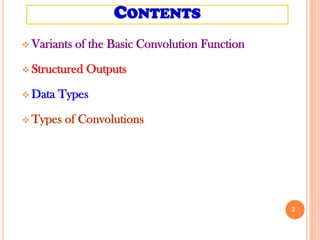 DL UNIT-III CONVENTIONAL NEURAL NETWORK | PDF