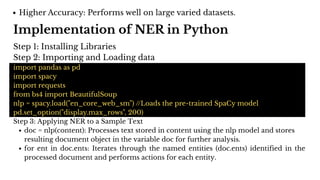 Comprehensive Guide to Named Entity Recognition in NLP with Python ...