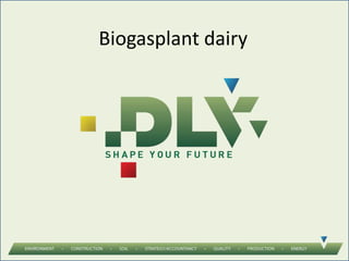 Biogasplant dairy
 