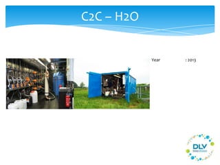 C2C – H2O
Year : 2013
 