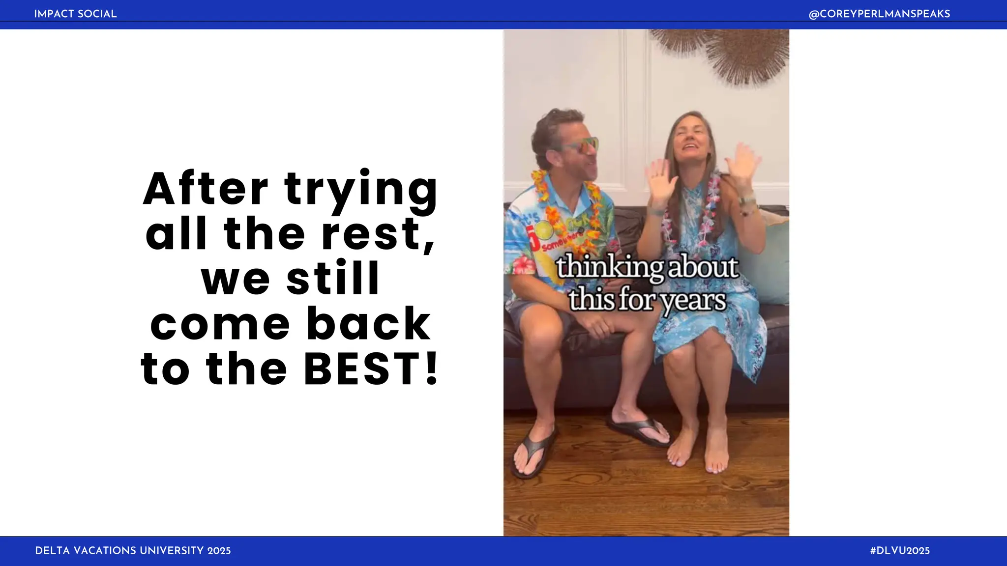 DLVU General Session 2025 - Corey and Jessica Perlman