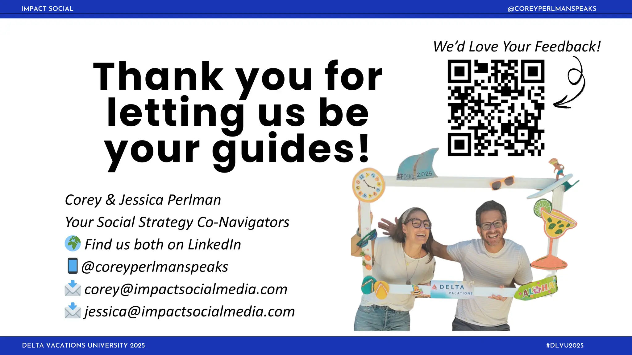 DLVU General Session 2025 - Corey and Jessica Perlman