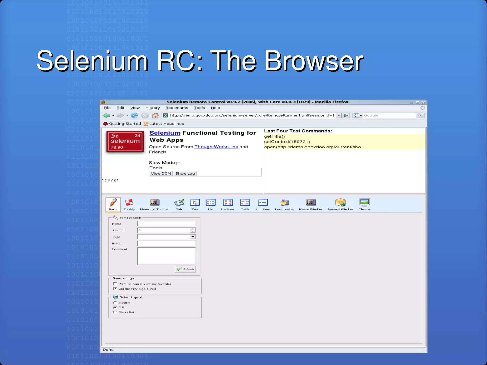 Selenium RC: Automated Testing of Modern Web Applications