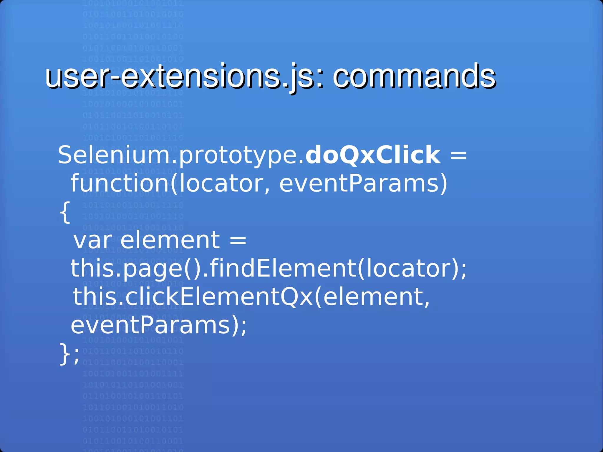 Selenium RC: Automated Testing of Modern Web Applications