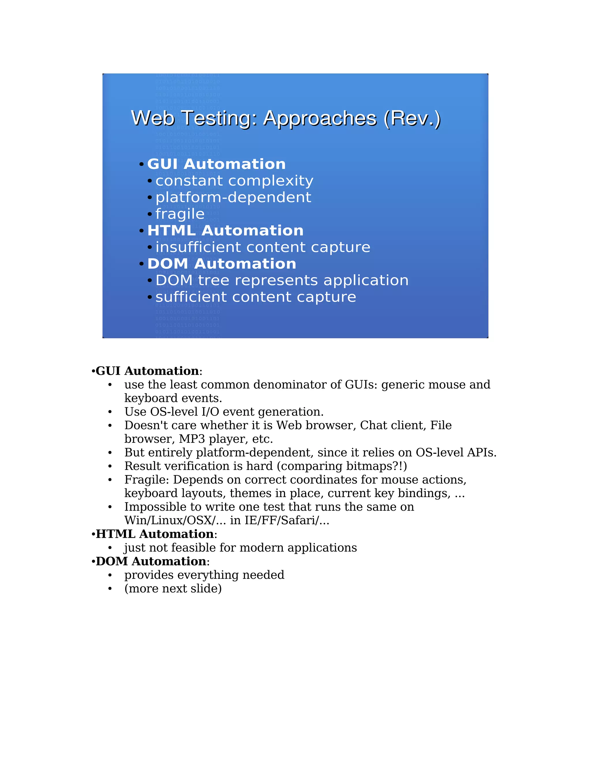 Selenium RC: Automated Testing of Modern Web Applications
