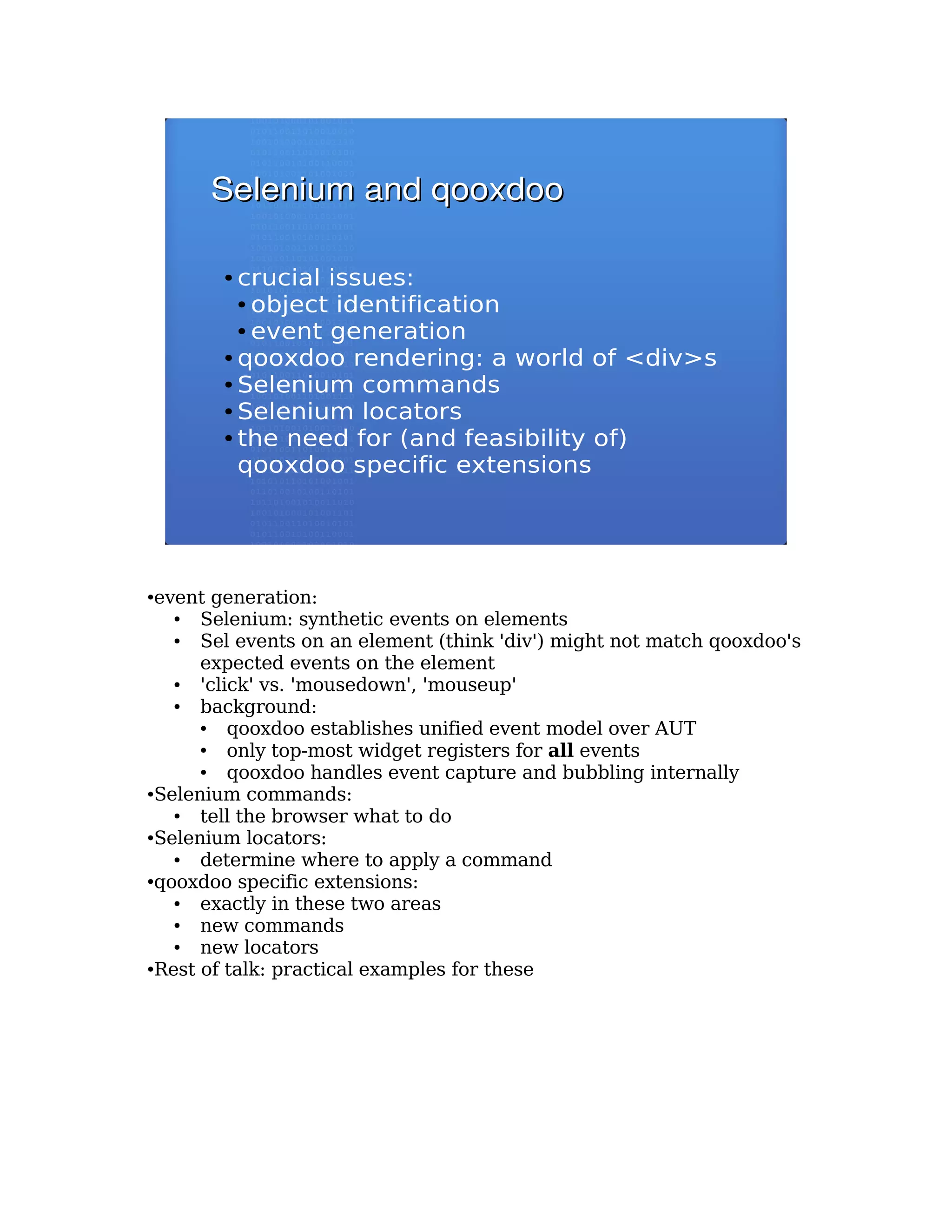 Selenium RC: Automated Testing of Modern Web Applications