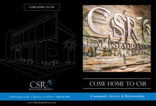 CSR Real Estate Services an Introduction