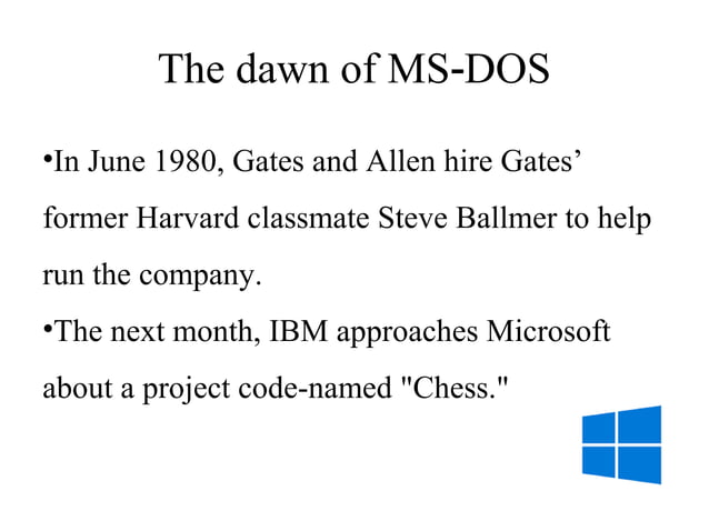 Microsoft Windows Operating System. | PPT