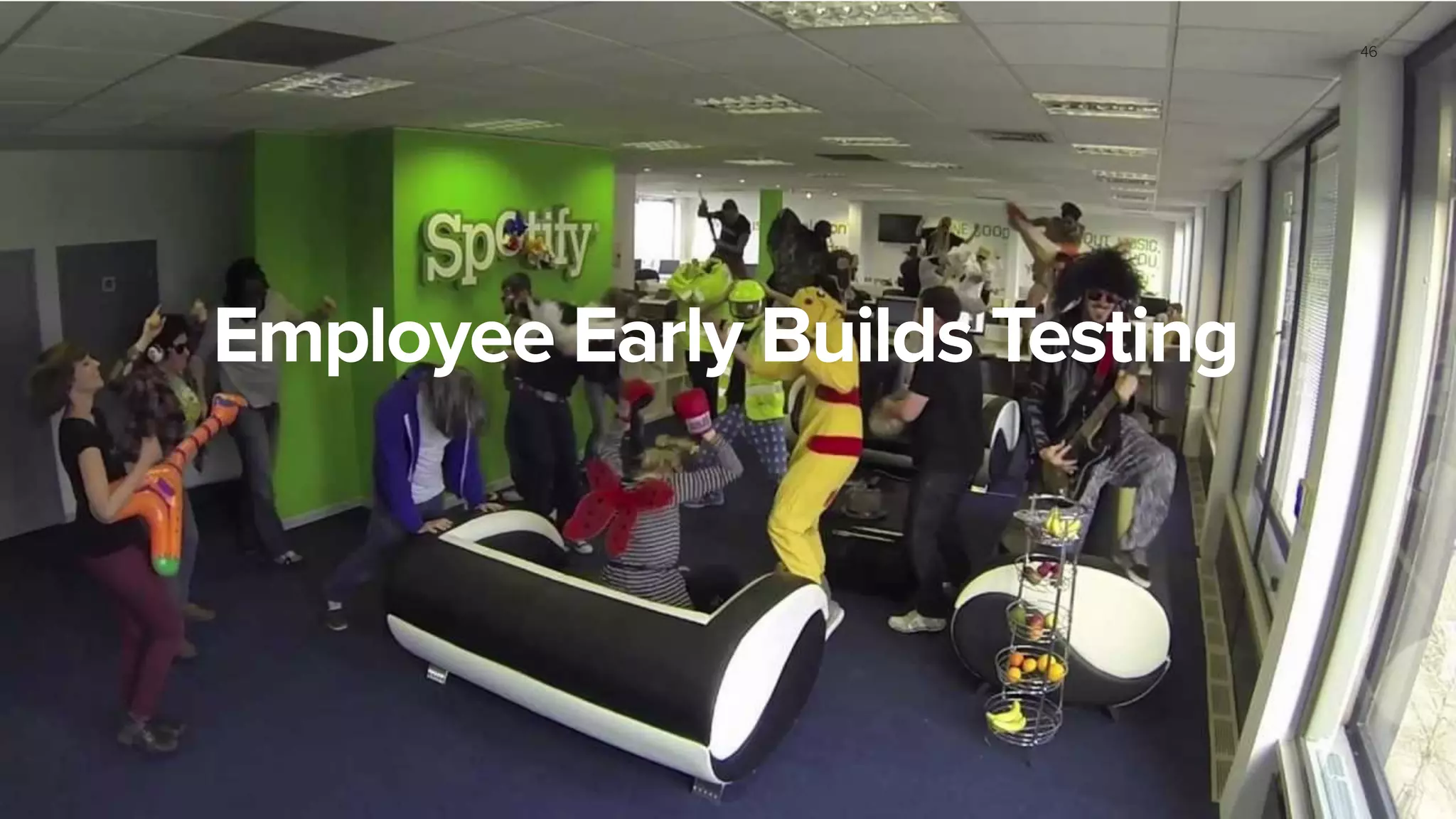 Employee Early Builds Testing
46
 