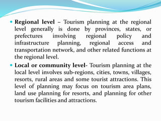 Destination Management Tourism | PPTX