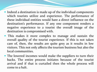 Destination Management Tourism | PPTX