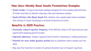 Recent Advancements in Diabetic care 2025 | PPTX
