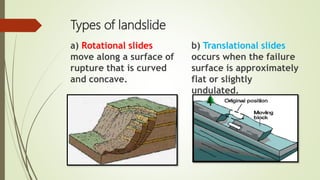 Dm = Landslide and Avalanche | PPTX | Geology | Science