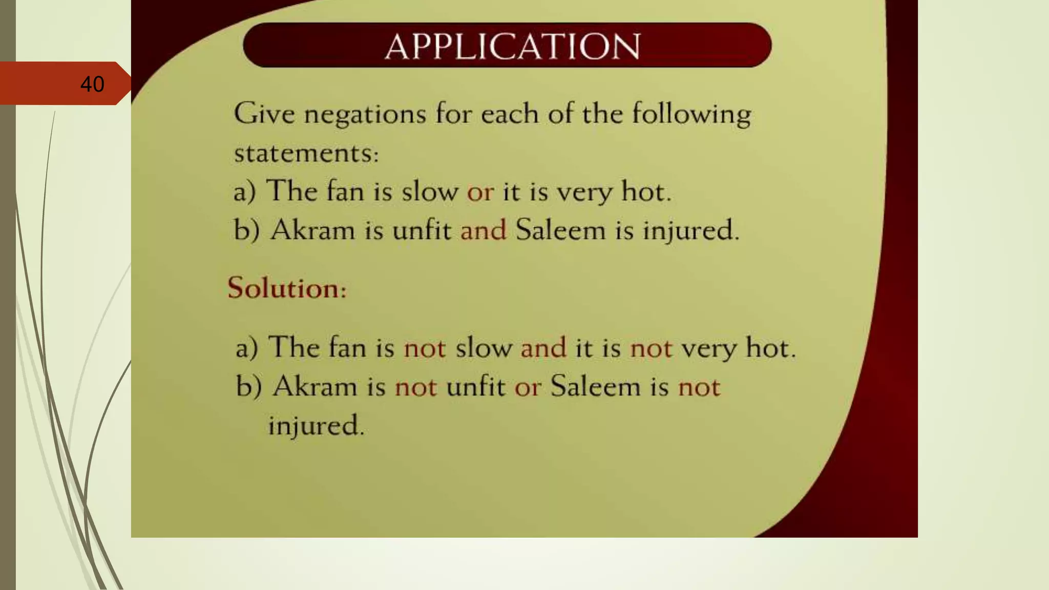 40 Application – 2 - 10
 