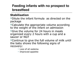 Severe Acute Malnutrition in infant aged less than 6 months | PPT