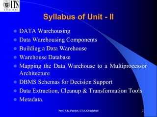 Data Warehousing & Basic Architectural Framework | PDF