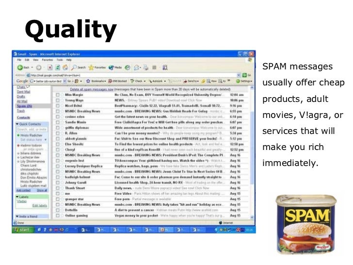 Deals direct spam