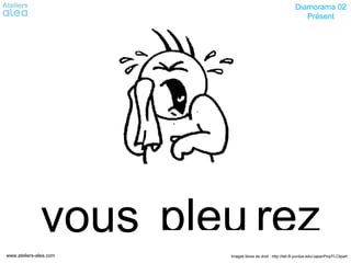 Images libres de droit : http://tell.fll.purdue.edu/JapanProj/FLClipartwww.ateliers-alea.com
Diamorama 02
Présent
rezpleuvous
 