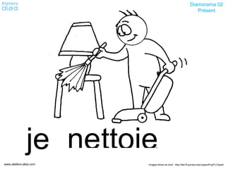 Images libres de droit : http://tell.fll.purdue.edu/JapanProj/FLClipartwww.ateliers-alea.com
Diamorama 02
Présent
ttoieneje
 