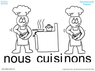 Images libres de droit : http://tell.fll.purdue.edu/JapanProj/FLClipartwww.ateliers-alea.com
Diamorama 02
Présent
sinonscuinous
 