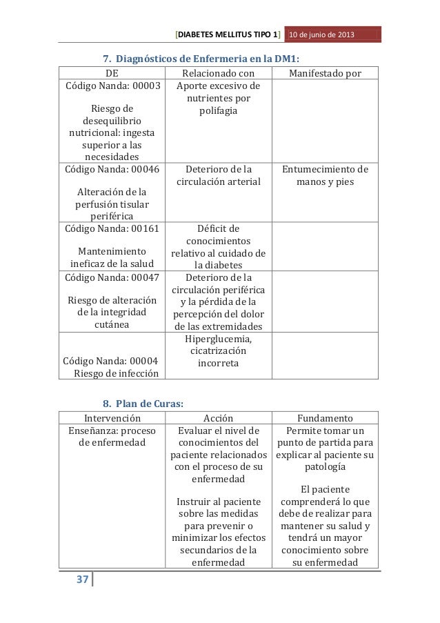 Diabetes Mellitus Tipo 1 Diabetes Mellitus Tipo 1