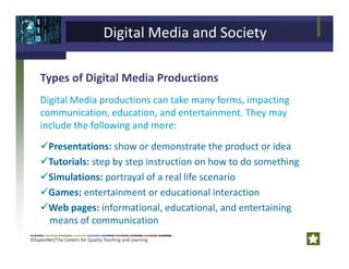 Digital Media & Society | PDF