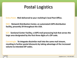 DM 101 - PMG - Direct Mail Production Management | PPTX