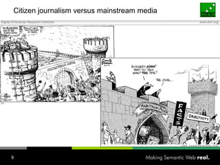 Citizen journalism versus mainstream media 