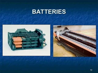 10
10
BATTERIES
BATTERIES
 