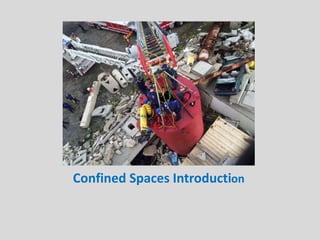 Confined Spaces Introduction
 