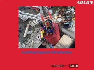 Confined Spaces Introduction
 