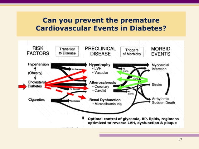 Cardiovascular Risk in Diabetes | PPTX