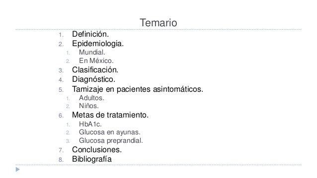 Dm2 clasificacion, dx y metas Dm2 clasificacion, dx y metas