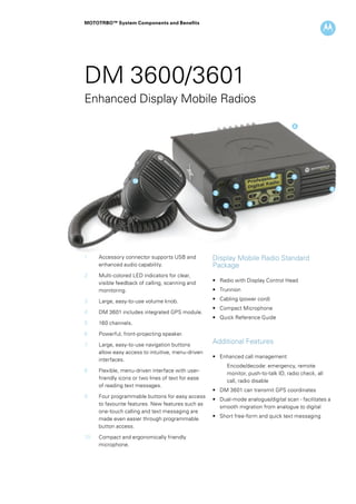 Dm3600 3601 final | PDF