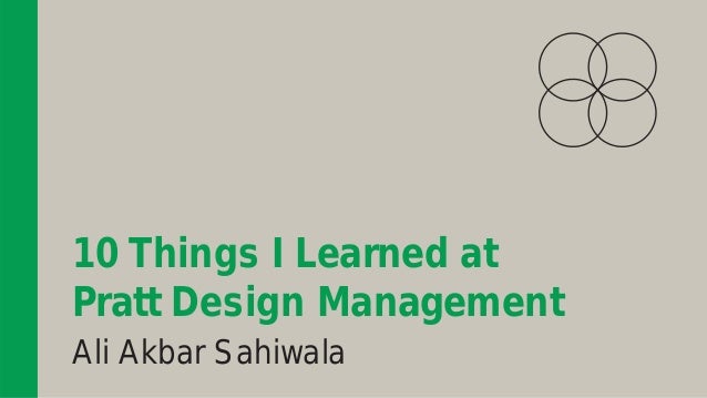 Design Management Pratt | 10 things i learned at pratt design management Design Management Pratt | 10 things i learned at pratt design management