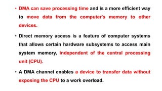 Direct Memory Access and DMA Controllers | PDF