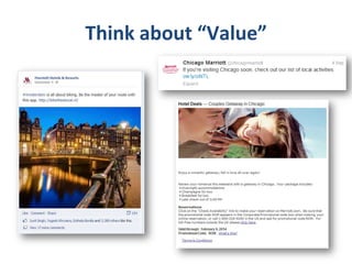 Think about “Value”

 