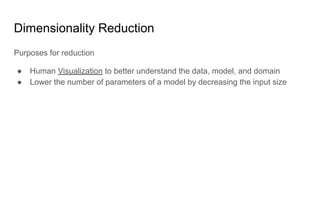 Dimensionality Reduction and Visualization Techniques in Machine ...