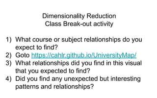 Dimensionality Reduction and Visualization Techniques in Machine ...