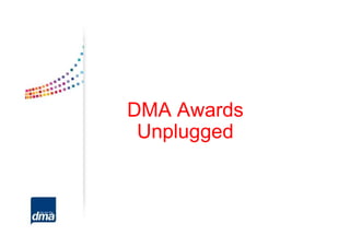 DMA Awards
 Unplugged
 