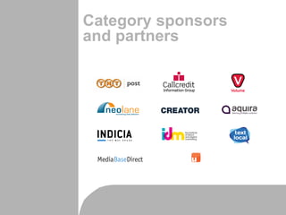 Category sponsors
and partners
 