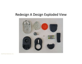 Boothroyd Dewhurst, Inc.
Redesign A Design Exploded View
 