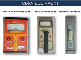 MINI RADIATION SURVEY METER
CBRN EQUIPMENT
ELECTRONIC DOSIMETERMICRO-R-SURVEY METER
 