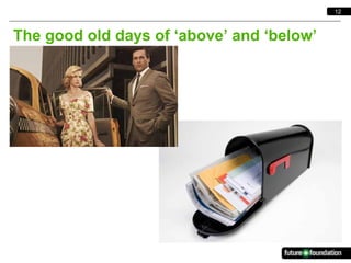 12



The good old days of ‘above’ and ‘below’
 
